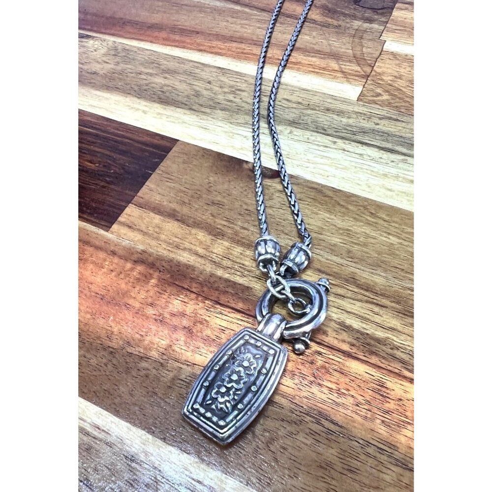 Vintage Brighton toggle necklace with pendant - Picture 6 of 6